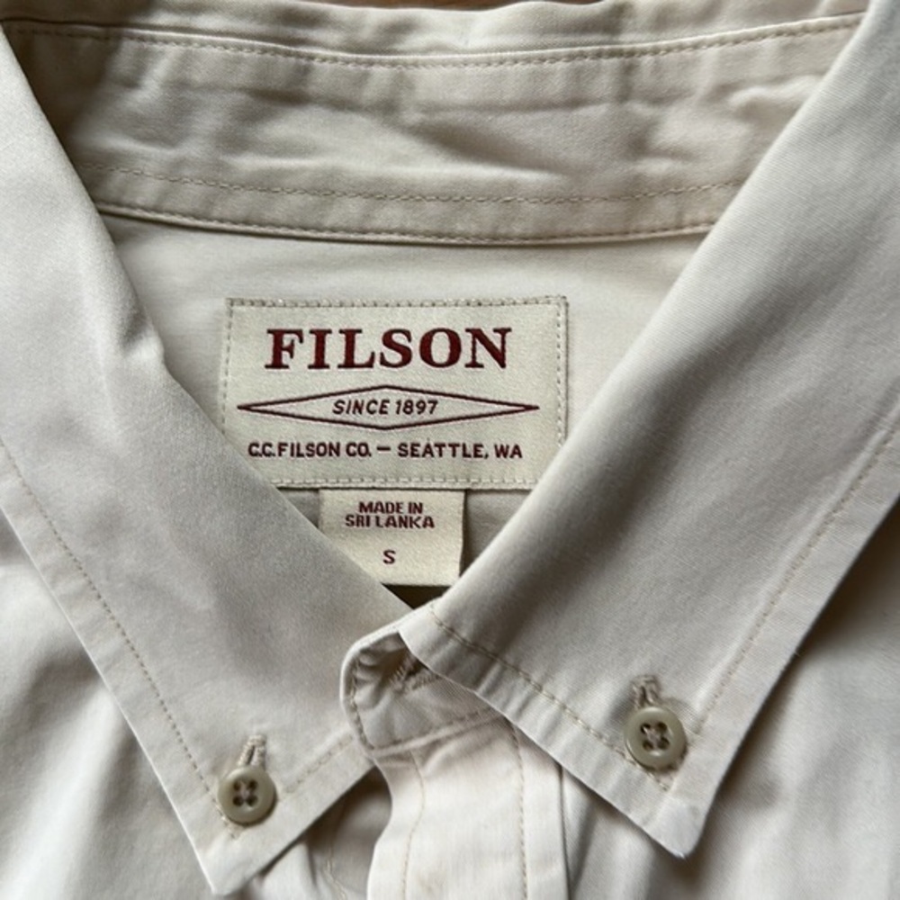 Filson button down, mens, small - Picture 3 of 6